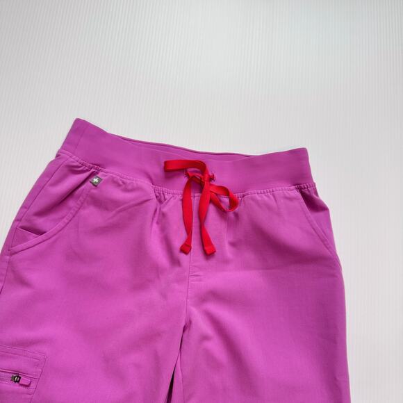 FIGS Zamora Jogger Scrub Pants Pink Cloud Women’s XS Rare Retired Limited - Picture 13 of 16